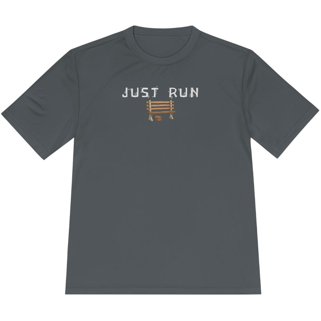 Printify T-Shirt Iron Grey / XS Just Run, Like Forrest T-Shirt / Pro