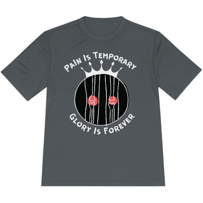 Printify T-Shirt Iron Grey / XS Pain Is Temporary Glory Is Forever T-Shirt / Pro