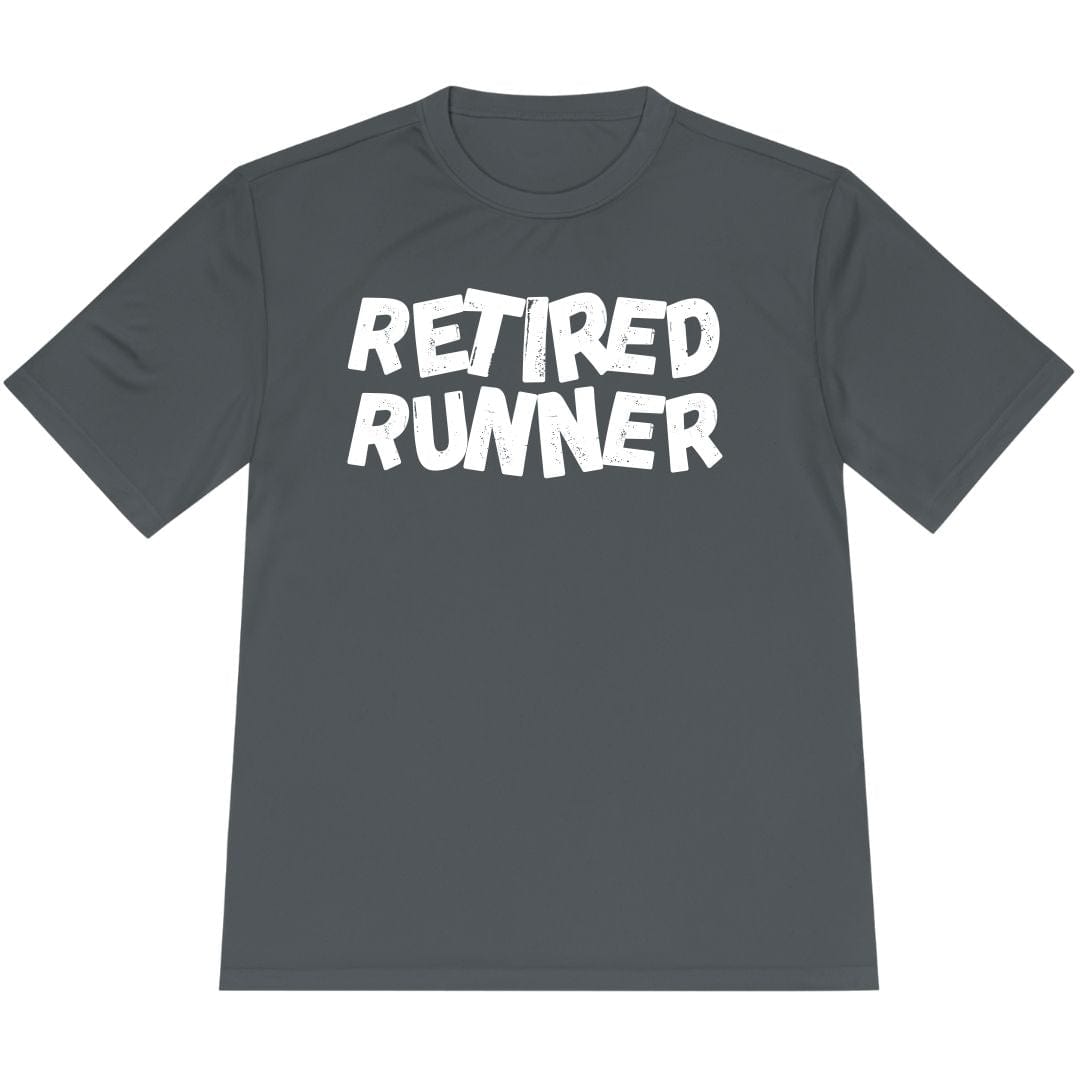 Printify T-Shirt Iron Grey / XS Retired Runner T-Shirt / Pro
