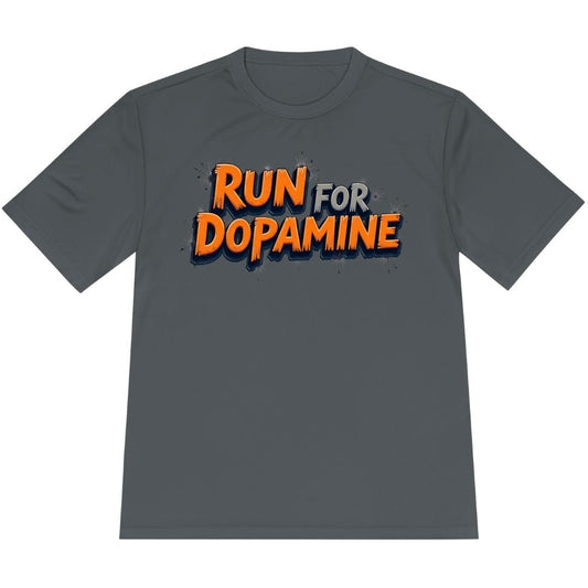 Printify T-Shirt Iron Grey / XS Run For Dopamine T-Shirt / Pro