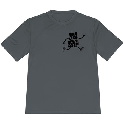 Printify T-Shirt Iron Grey / XS Run Like Never Before T-Shirt / Pro