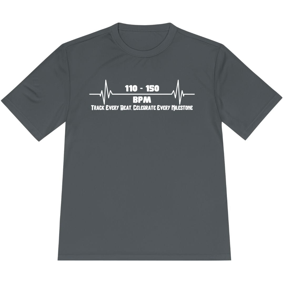 Printify T-Shirt Iron Grey / XS Track Every Beat. Celebrate Every Milestone T-Shirt / Pro