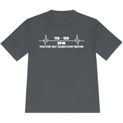 Printify T-Shirt Iron Grey / XS Track Every Beat. Celebrate Every Milestone T-Shirt / Pro