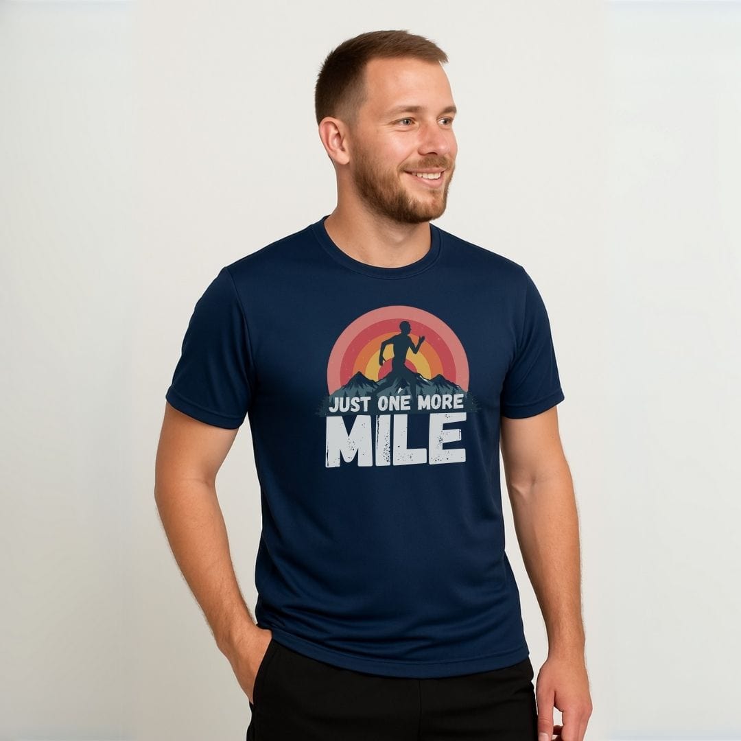 Printify T-Shirt Just One More Mile T-Shirt / Pro