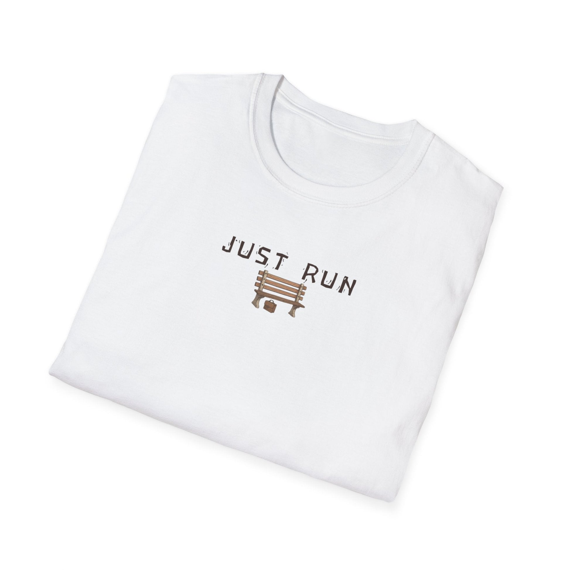 Printify T-Shirt Just Run, Like Forrest T-shirt