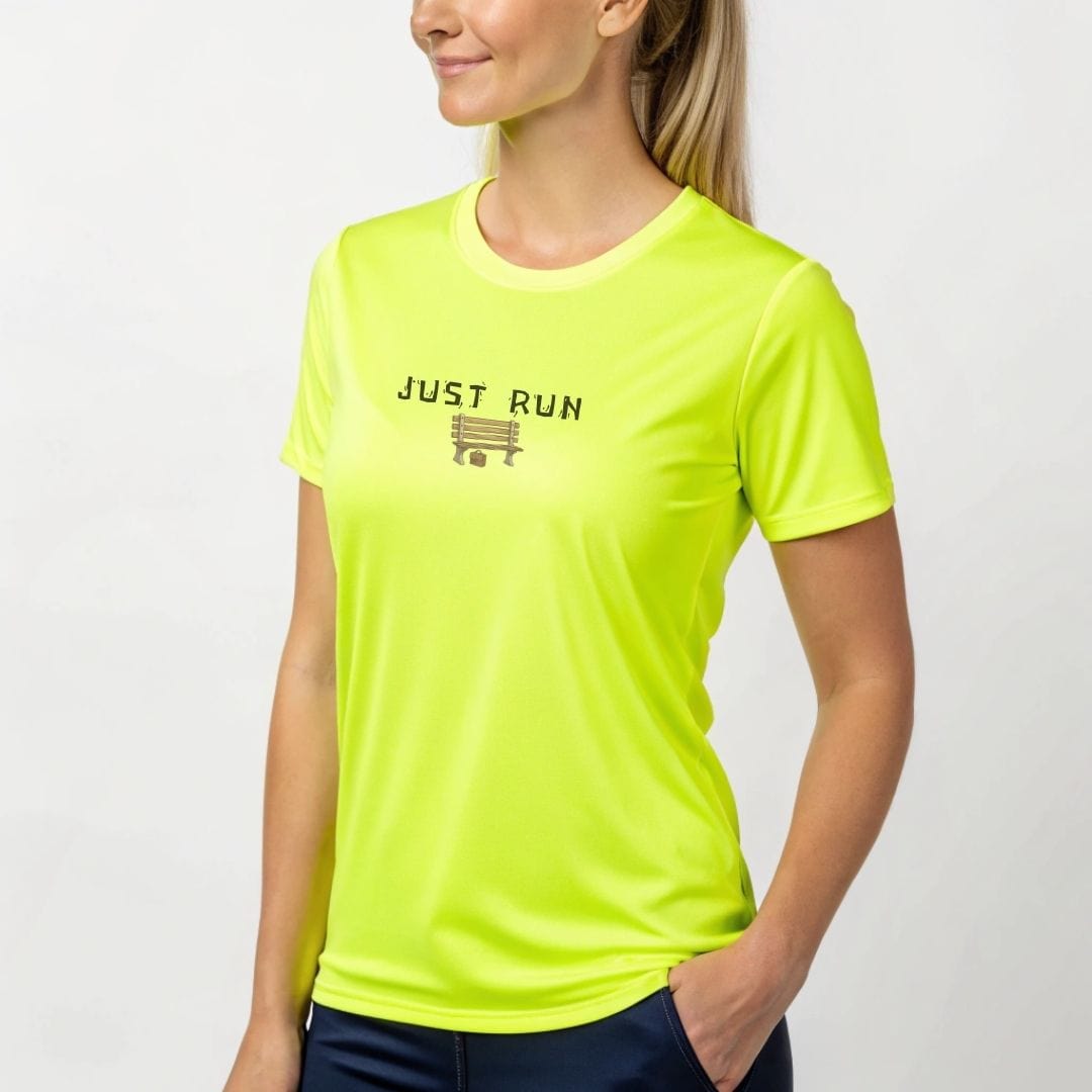 Printify T-Shirt Just Run, Like Forrest T-Shirt / Pro