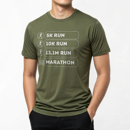 Printify T-Shirt Marathon: In Progress T-Shirt / Pro