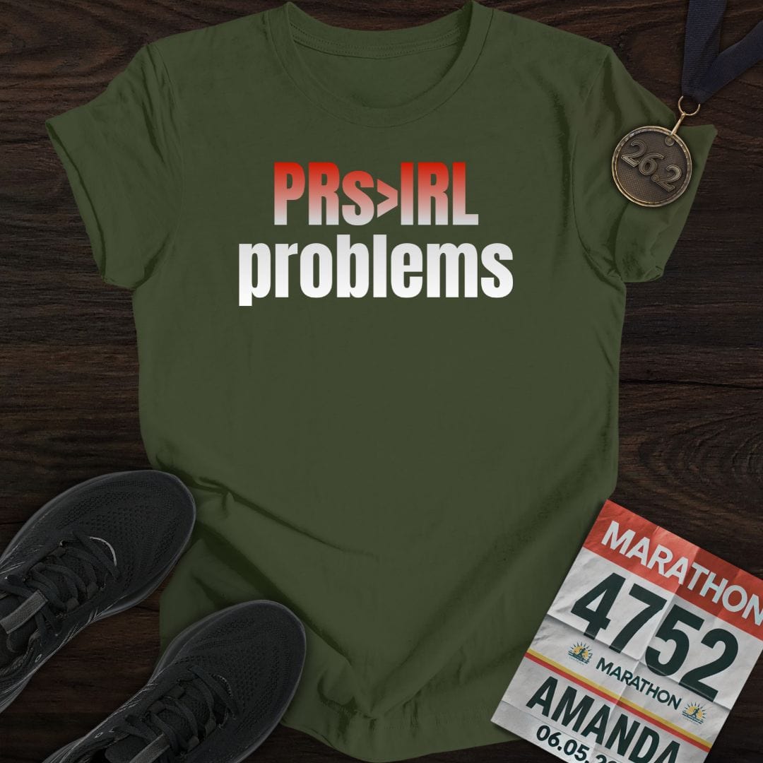 Printify T-Shirt Military Green / S PRs > IRL problems T-shirt