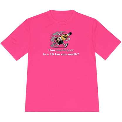 Printify T-Shirt Neon Pink / XS Drink Beer Run 10KM T-Shirt / Pro