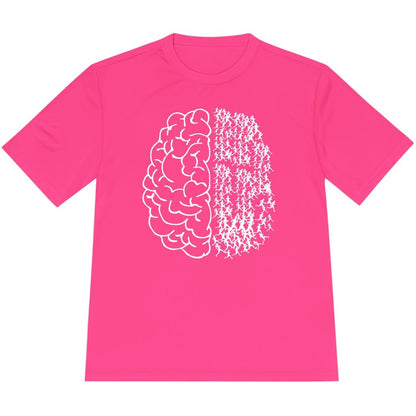 Printify T-Shirt Neon Pink / XS Running Is My Mind T-Shirt / Pro