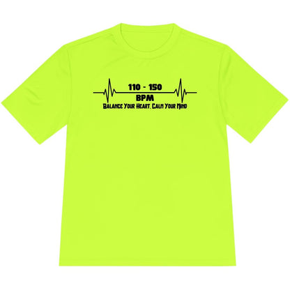 Printify T-Shirt Neon Yellow / XS Balance Your Heart, Calm Your Mind T-Shirt / Pro