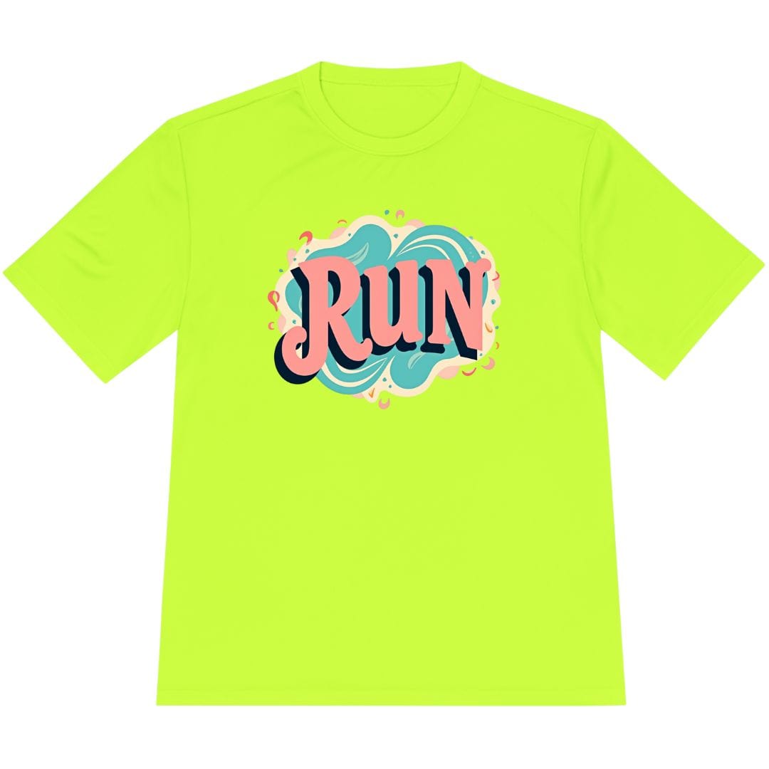 Printify T-Shirt Neon Yellow / XS Groovy Run T-Shirt / Pro