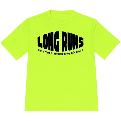 Printify T-Shirt Neon Yellow / XS Long Runs T-Shirt / Pro
