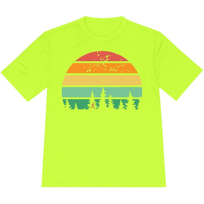 Printify T-Shirt Neon Yellow / XS SunSet Runner T-Shirt / Pro