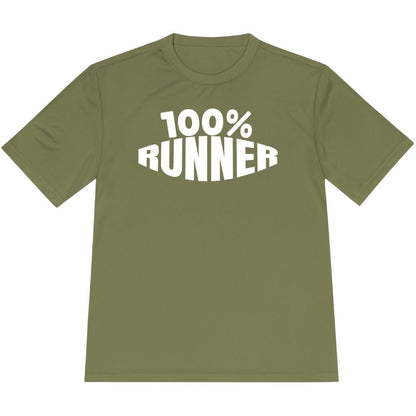 Printify T-Shirt Olive Drab Green / XS 100% Runner -2- T-Shirt / Pro