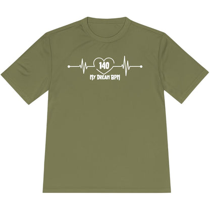 Printify T-Shirt Olive Drab Green / XS My Dream 140 BPM T-Shirt / Pro