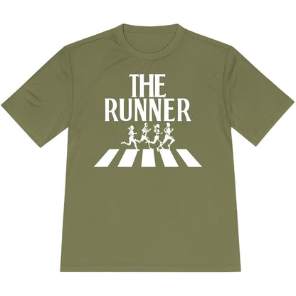Printify T-Shirt Olive Drab Green / XS The Runner Lane T-Shirt / Pro