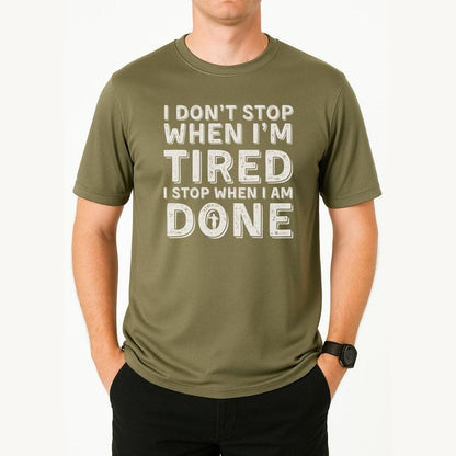 Printify T-Shirt Run ‘Til It’s Done T-Shirt / Pro