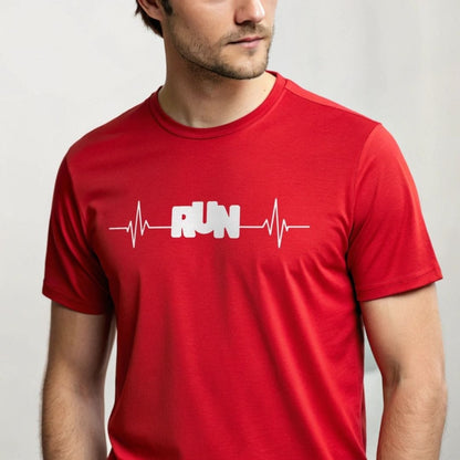 Printify T-Shirt Run with Your Heart T-Shirt / Pro
