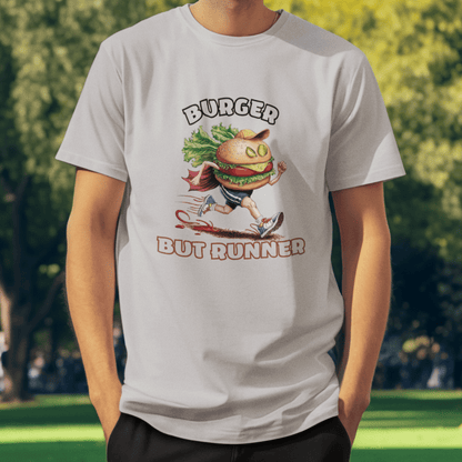 Printify T-Shirt Runner Burger T-Shirt