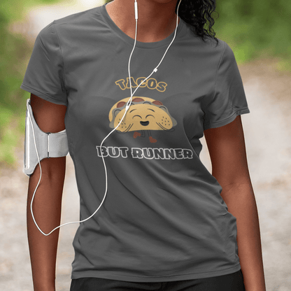 Printify T-Shirt Runner Tacos T-Shirt