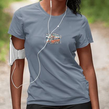 Printify T-Shirt Running or Eating T-Shirt