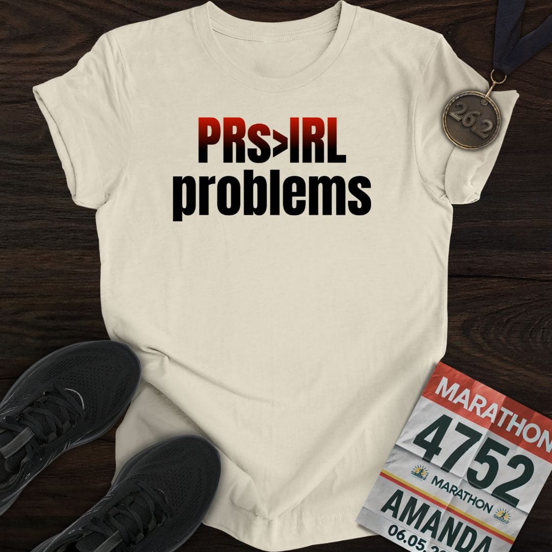 Printify T-Shirt Sand / S PRs > IRL problems T-shirt