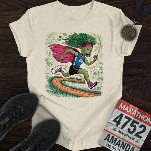 Printify T-Shirt Sand / S Run Tree Run T-Shirt