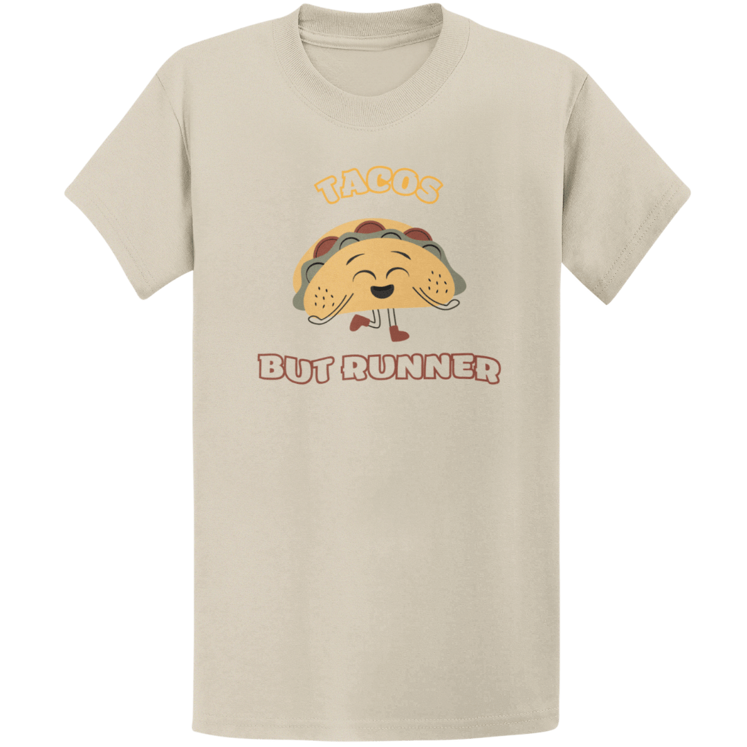 Printify T-Shirt Sand / S Runner Tacos T-Shirt