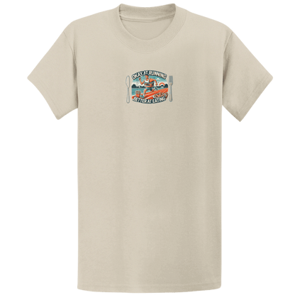 Printify T-Shirt Sand / S Running or Eating T-Shirt