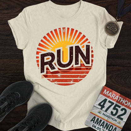 Printify T-Shirt Sand / S Runrise T-shirt