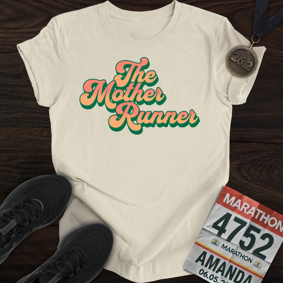 Printify T-Shirt Sand / S The Mother Runner T-shirt