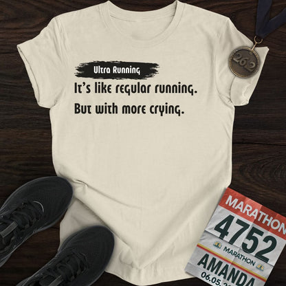 Printify T-Shirt Sand / S Ultra Running T-Shirt