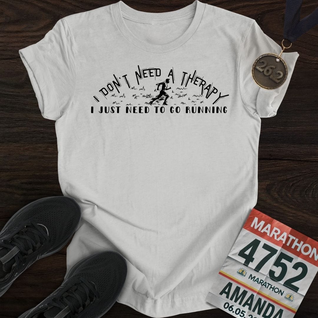 Printify T-Shirt Sport Grey / S Don't Need A Therapy