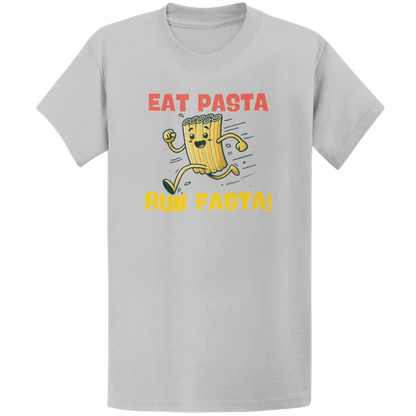 Printify T-Shirt Sport Grey / S Eat Pasta Run Fasta T-Shirt