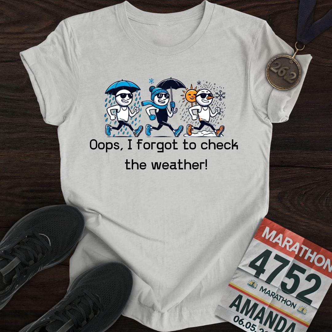 Printify T-Shirt Sport Grey / S Forgot the Weather T-Shirt