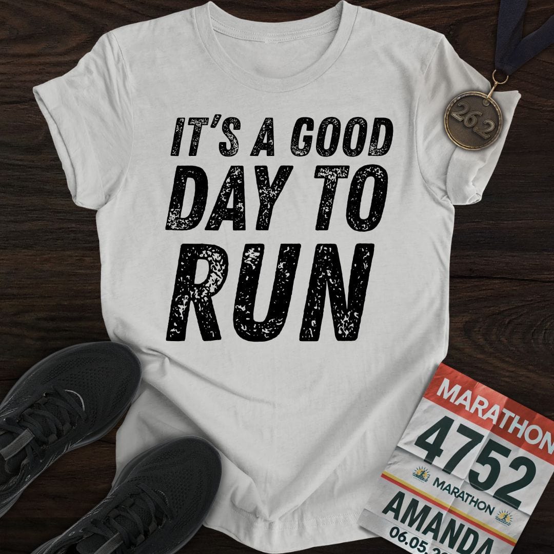 Printify T-Shirt Sport Grey / S It's A Good Day To Run T-shirt