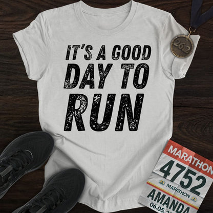 Printify T-Shirt Sport Grey / S It's A Good Day To Run T-shirt