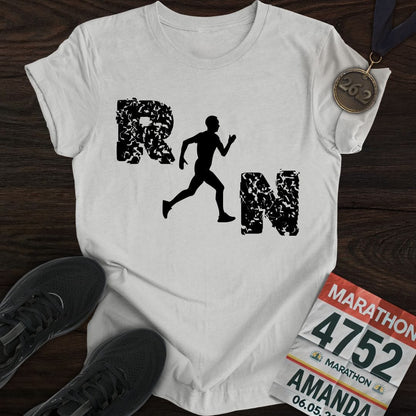 Printify T-Shirt Sport Grey / S Just Run, Man T-Shirt