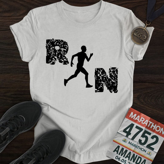 Printify T-Shirt Sport Grey / S Just Run, Man T-Shirt