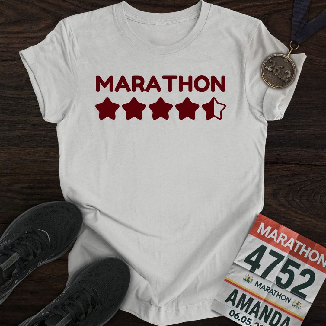 Printify T-Shirt Sport Grey / S Marathon Star Score T-shirt
