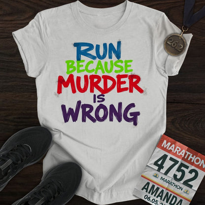 Printify T-Shirt Sport Grey / S Miles Over Murder T-shirt