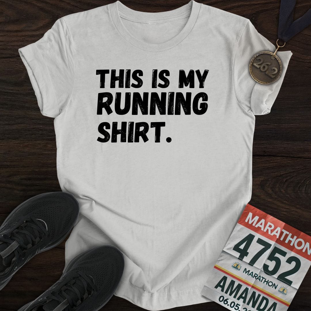 Printify T-Shirt Sport Grey / S My Running Shirt T-shirt