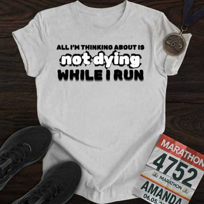 Printify T-Shirt Sport Grey / S Not Die Just Run T-shirt