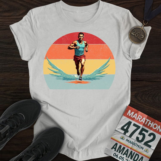 Printify T-Shirt Sport Grey / S Power Man Runner T-shirt
