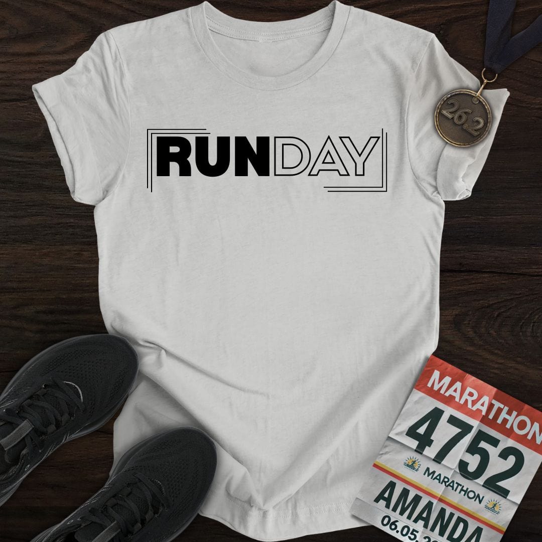 Printify T-Shirt Sport Grey / S Run Day T-shirt
