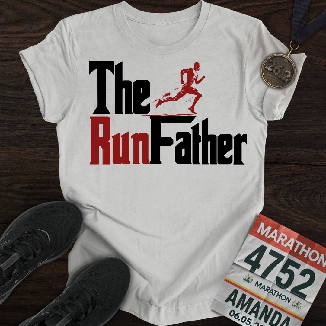 Printify T-Shirt Sport Grey / S Run Father Run!