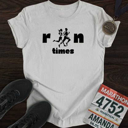 Printify T-Shirt Sport Grey / S Run Times T-shirt
