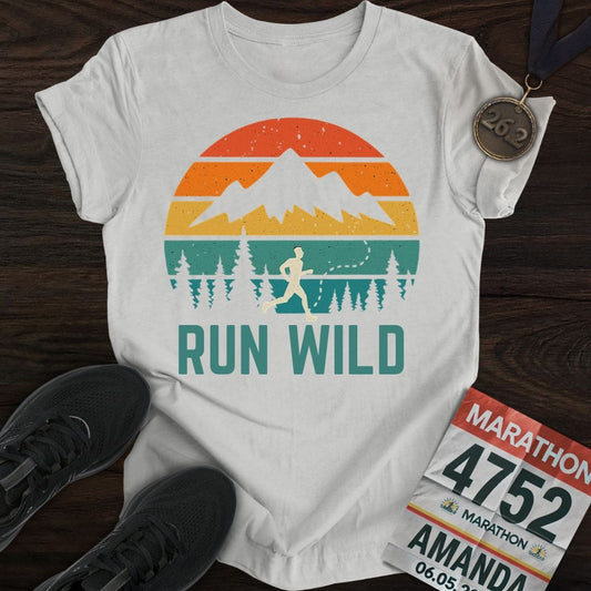 Printify T-Shirt Sport Grey / S Run Wild T-shirt