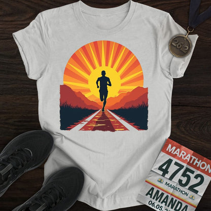 Printify T-Shirt Sport Grey / S Run With the Sun T-shirt